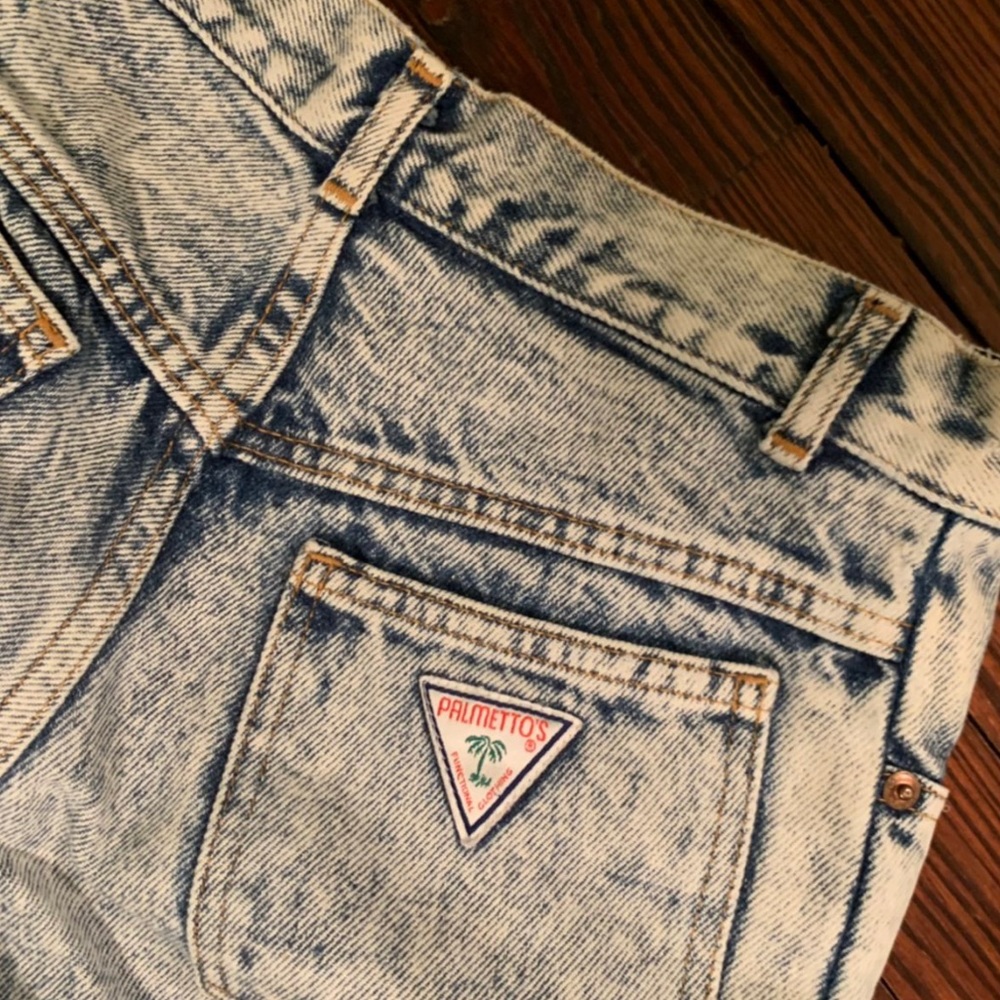Palmettos VINTAGE lightwashed, high waisted jeans